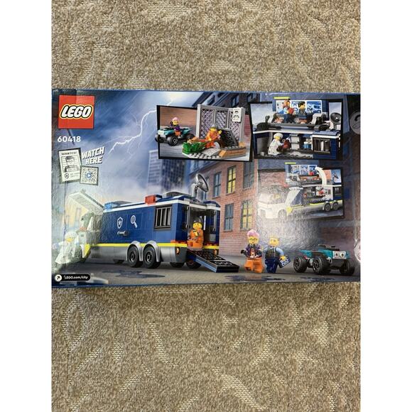 Lego City 60418 - Police Mobile Crime Lab Truck NEW - Picture 4 of 4